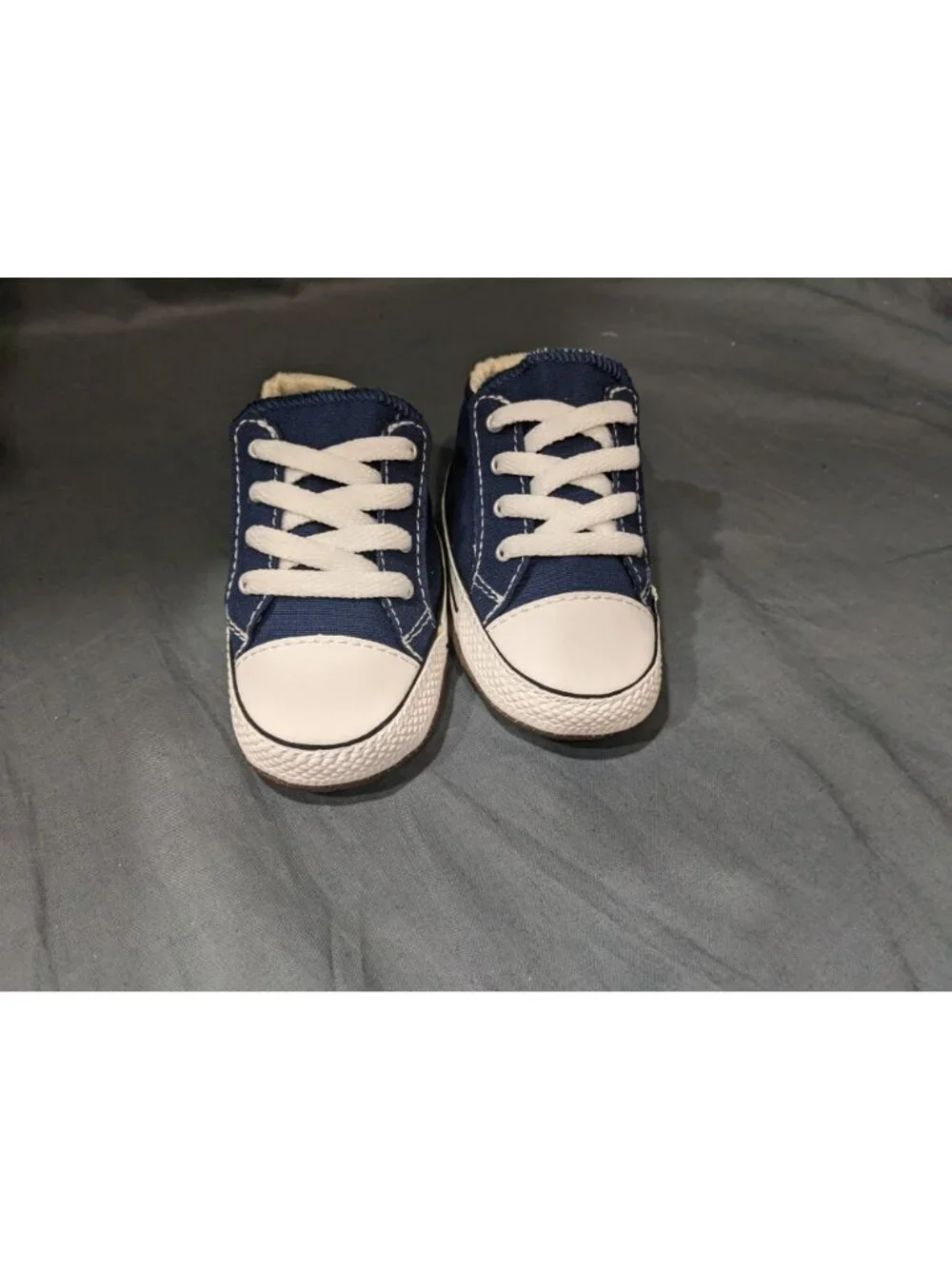 Converse Toddlers Chuck Taylor All Star Low Slip On White Size 1 NEW NO BOX!
